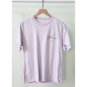 CONVERSE lavender clouds tee